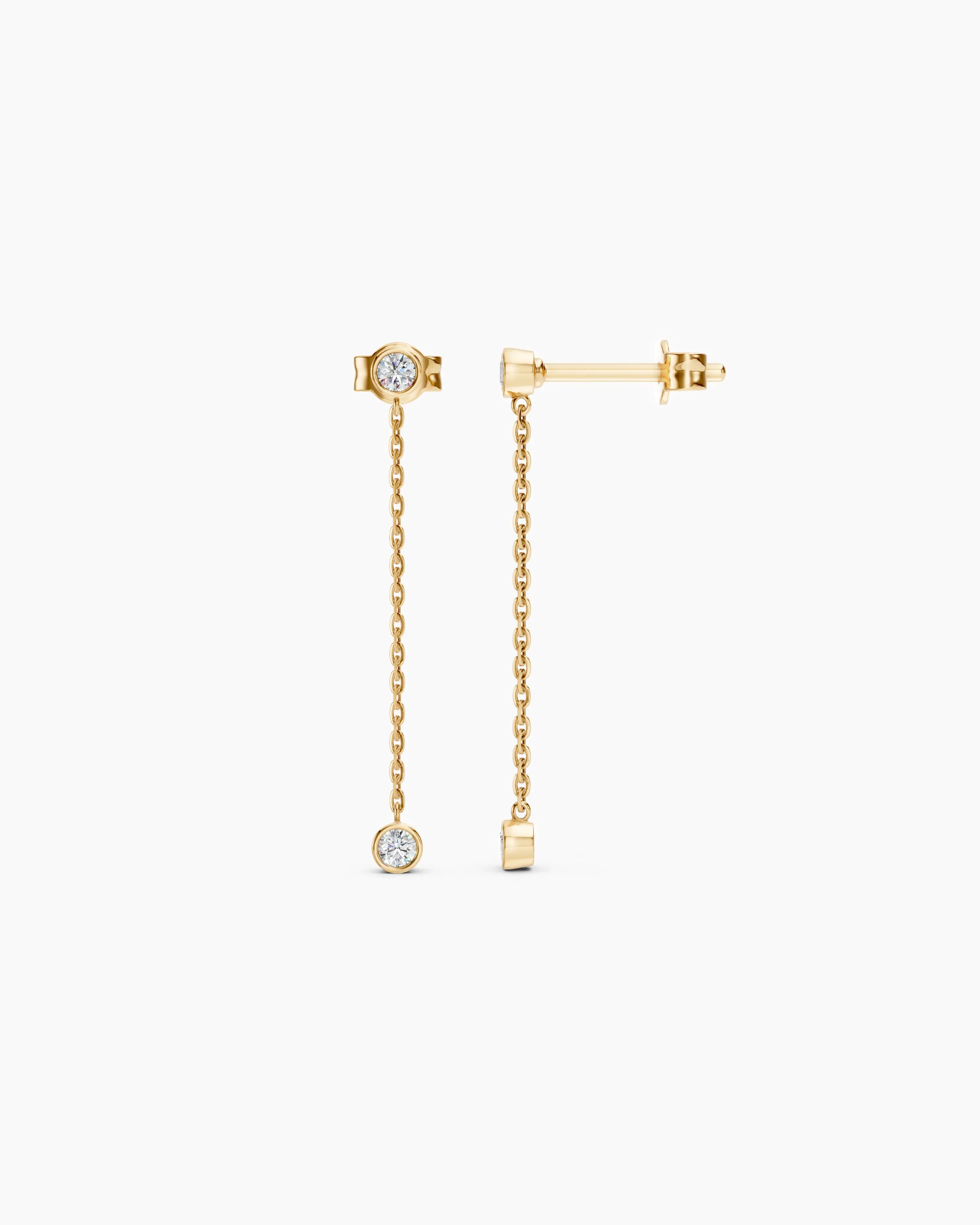 Galini Duo Drop Earrings