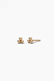 Gold Sphere Studs