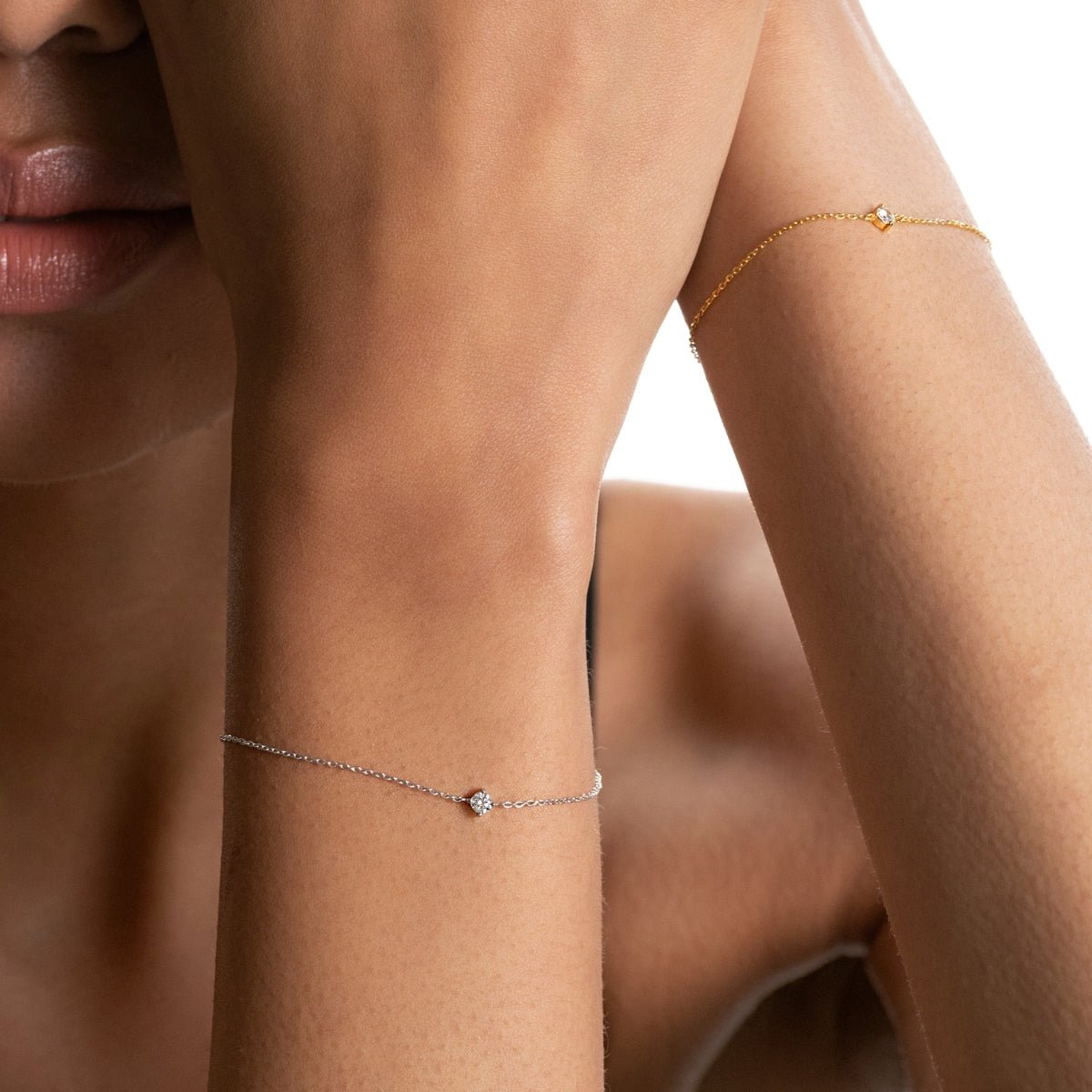 Lariat Diamond Bracelet - Narcissus