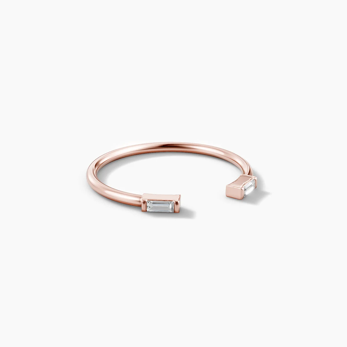 Duo Baguette Diamond Ring