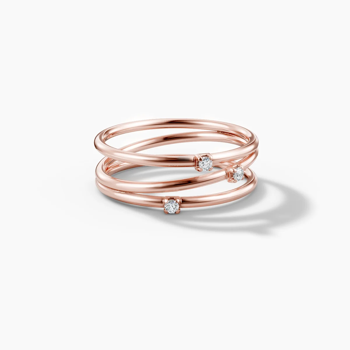 Wrapped Diamond Ring