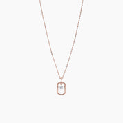 Núde Pendant with Exposed Diamond