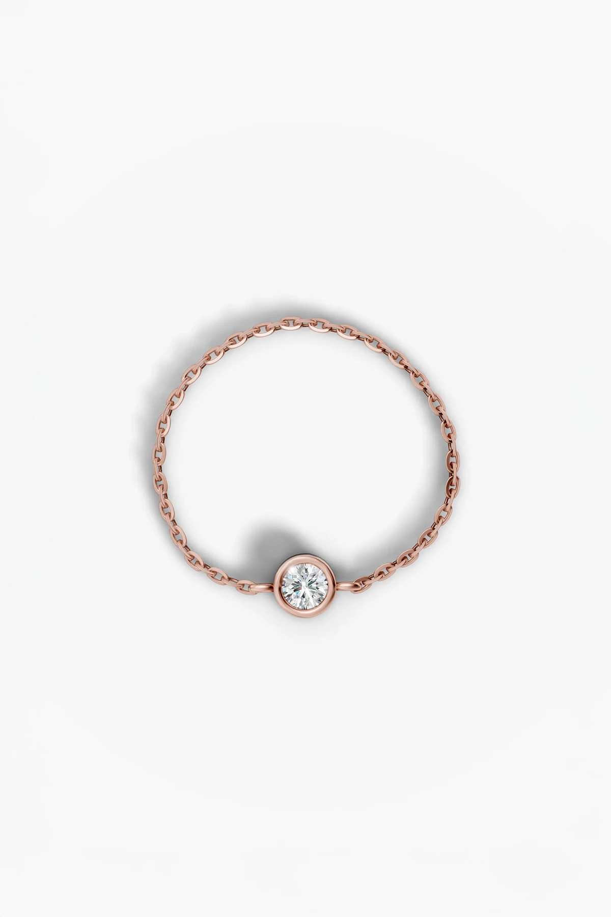 Petite Diamond Chain Ring