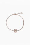 Legacy Initial Letter Bracelet - Rose Gold