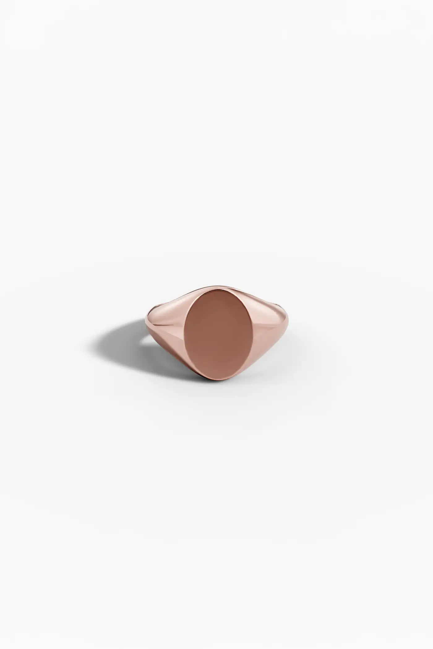 Echo Oval Signet Ring