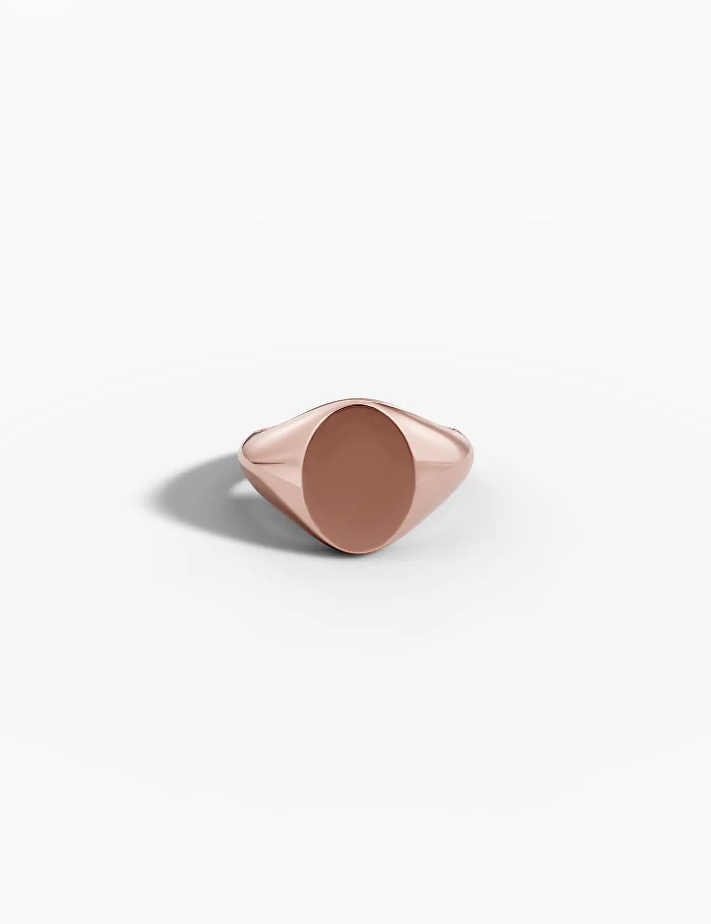 Echo Oval Signet Ring