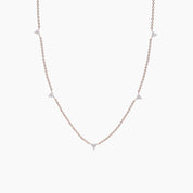 Alinéa Trio Diamond Station Necklace