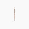 Núde Earring Charm with Diamond - Rose Gold (single)