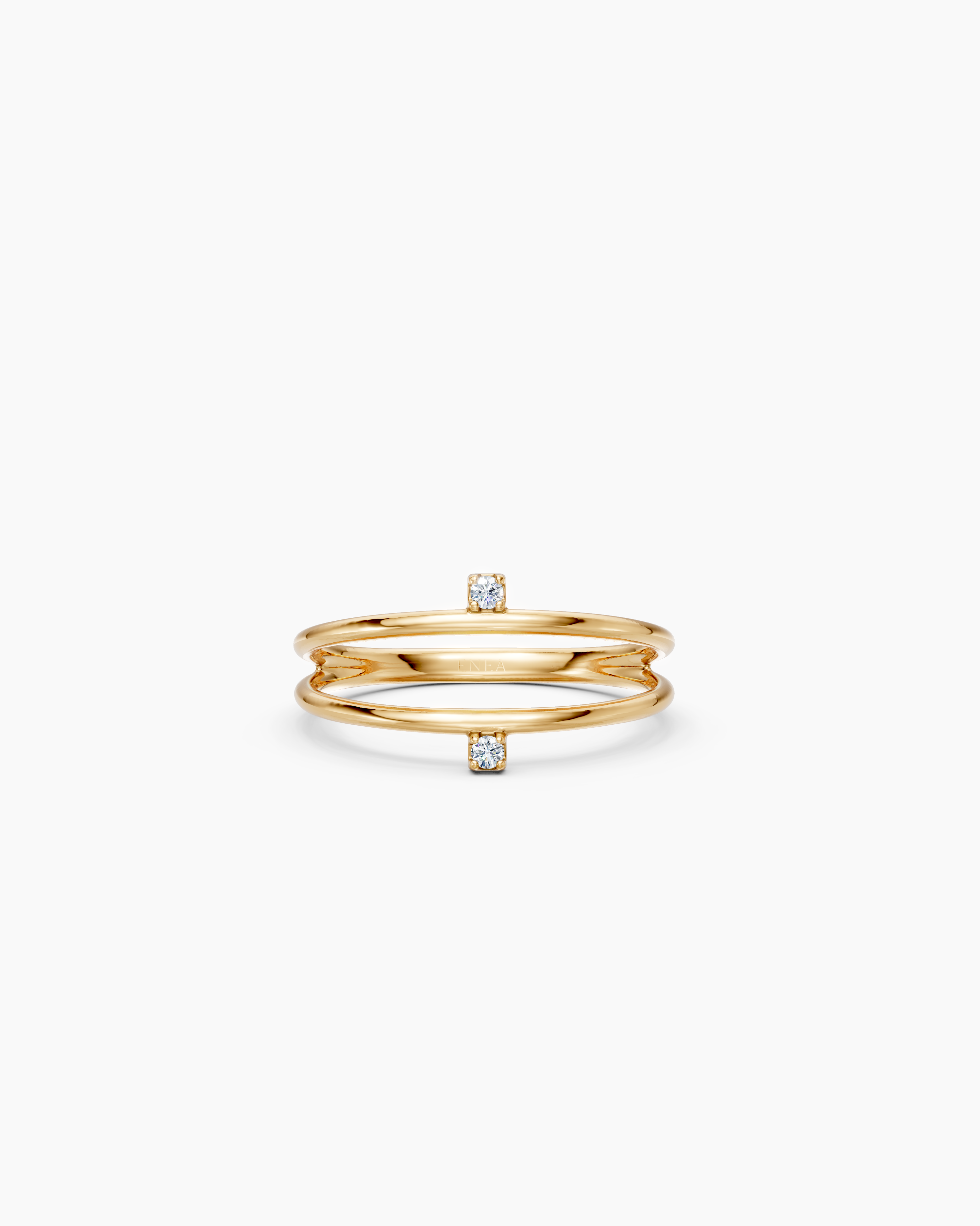 Selene Double Diamond Ring