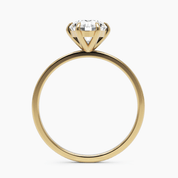 Six - Prong Solitaire Engagement Ring - Narcissus