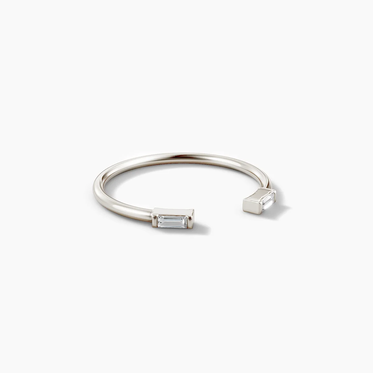 Duo Baguette Diamond Ring