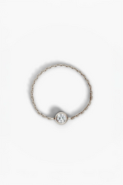 Petite Diamond Chain Ring