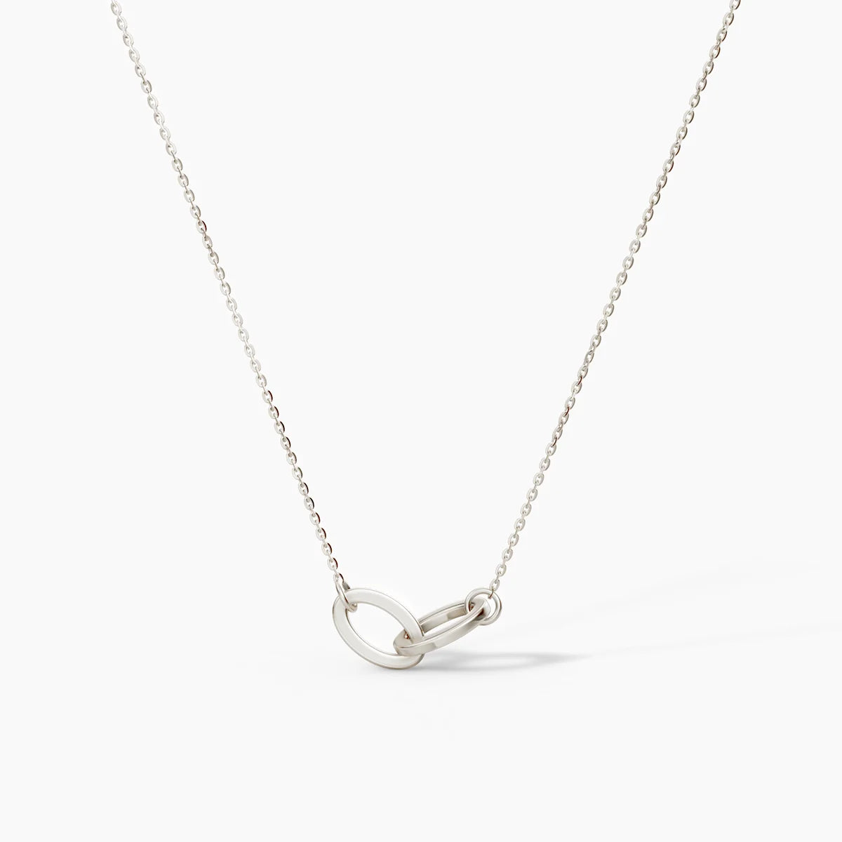 Linked Circle Necklace