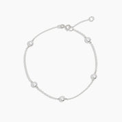 Multi Pearl Bracelet in Rose Gold - Narcissus