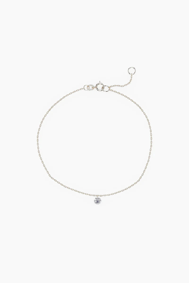 Quiet Spark Diamond Bracelet in White Gold