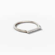 Diamond Bar Ring