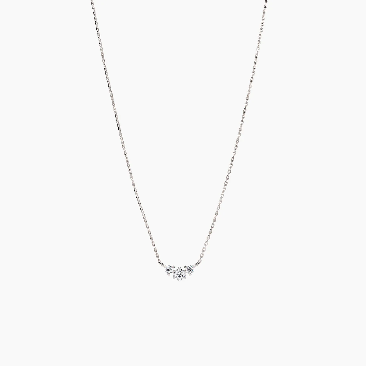 Trio Diamond Necklace