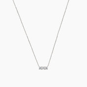 Trio Stone Diamond Necklace