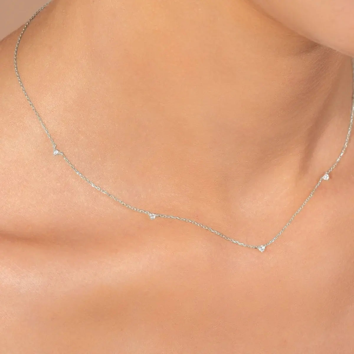 Alinéa Diamond By The Yard Necklace - White Gold