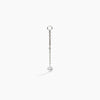 Núde Earring Charm with Diamond - White Gold (single)