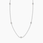 Alinéa Two-Sided Diamond Station Necklace