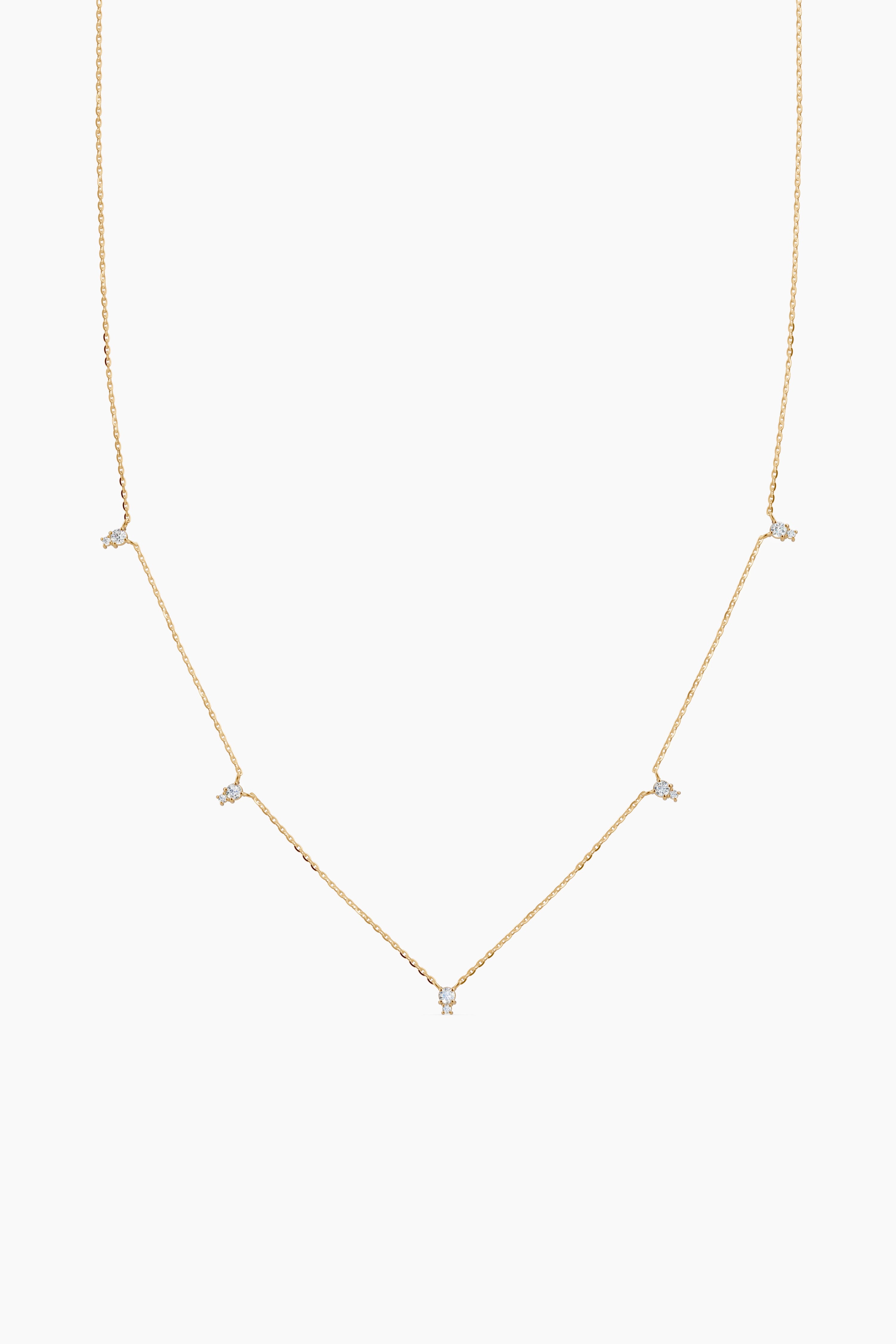 Alinéa Five Station Diamond Necklace