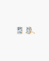 Oval Lab Diamond Stud Earrings