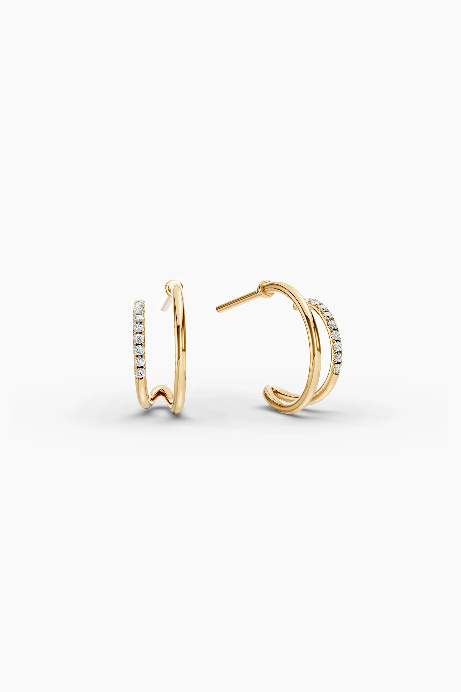 Entwined Hoop Earrings (pair)