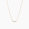 Dainty Diamond Bezel Bar Necklace