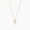 Núde Pendant with Exposed Diamond