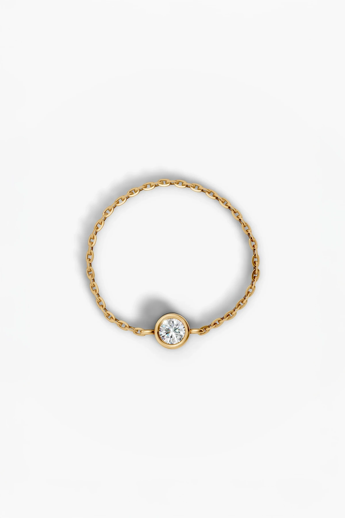 Petite Diamond Chain Ring