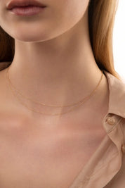 Dyo Double Chain Layered Necklace