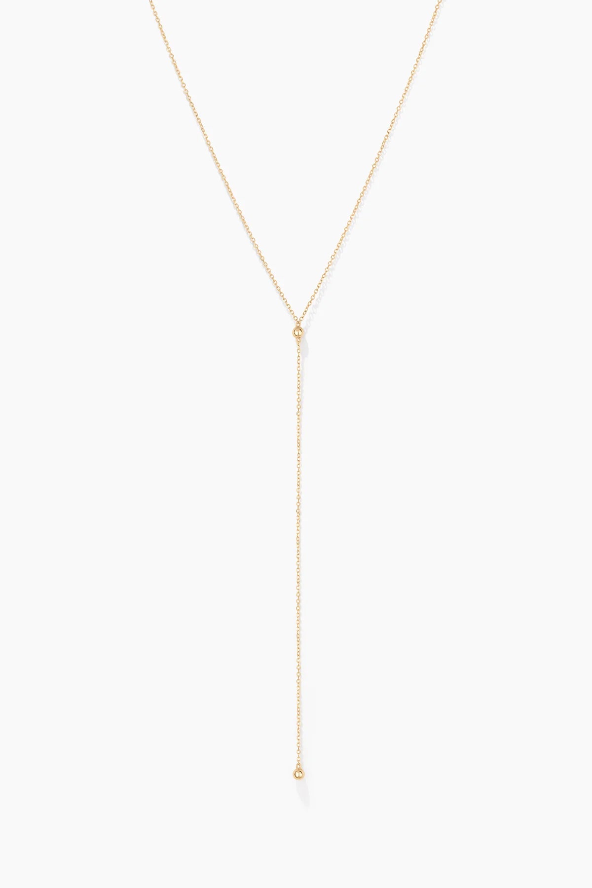 Nema Beaded Lariat Necklace