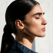 Kion Gold Hoop Earrings (pair)