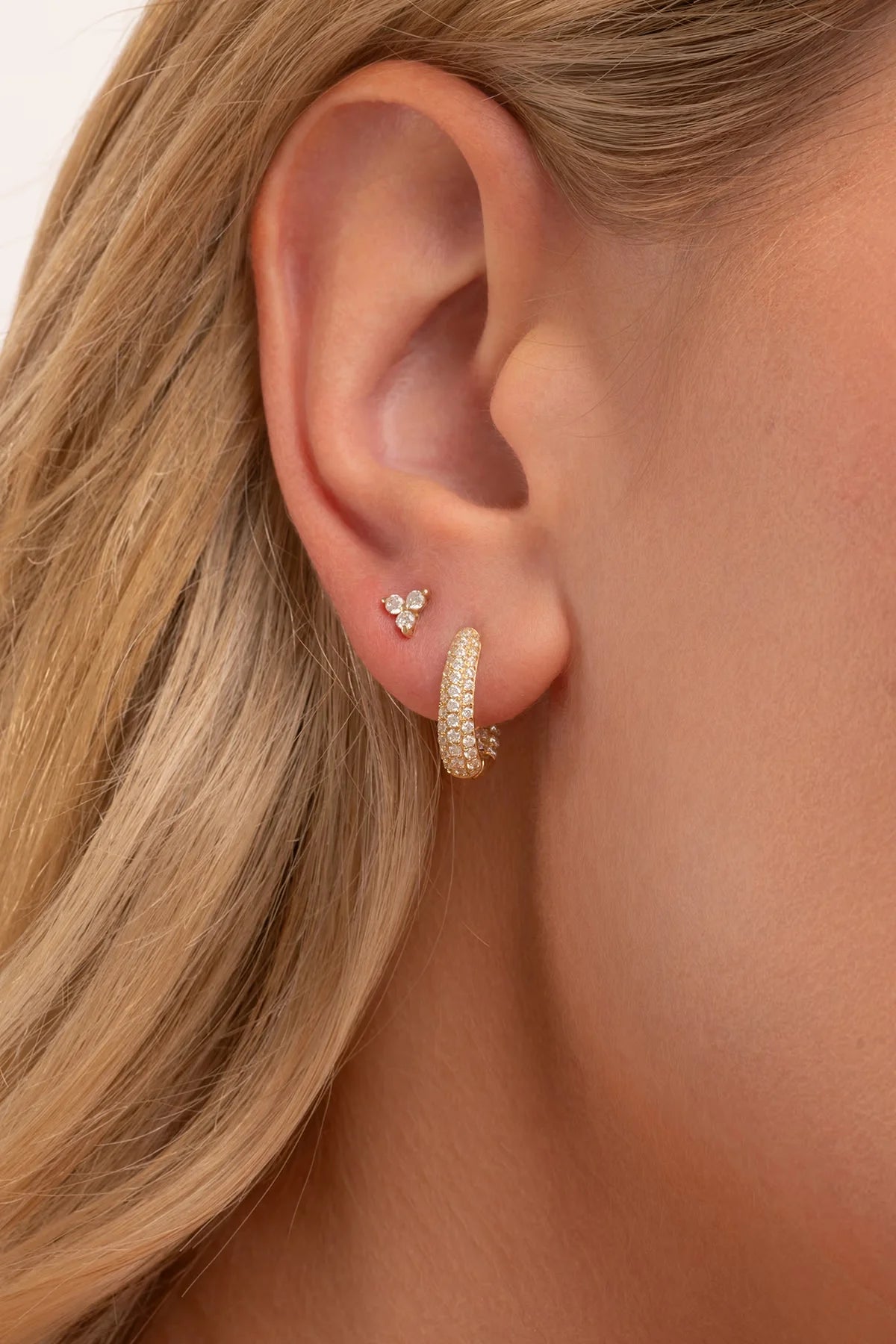 Trio Stud Earrings