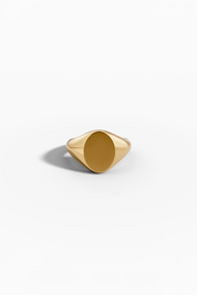 Echo Oval Signet Ring