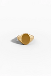 Echo Oval Signet Ring