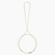 Lien Ring Chain Gold Bracelet