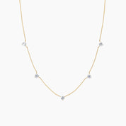 Alinéa Gold Diamond Station Necklace II