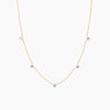 Alinéa Gold Diamond Station Necklace II