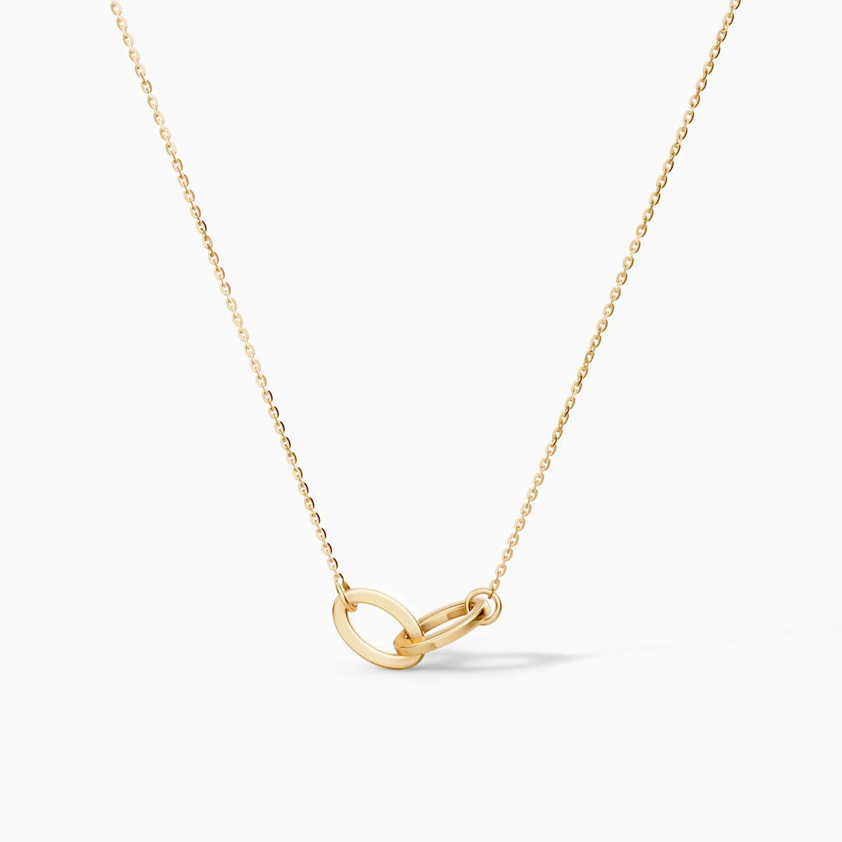 Linked Circle Necklace