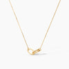 Linked Circle Necklace