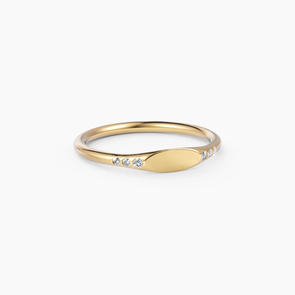 Personalized Engravable Signet Ring