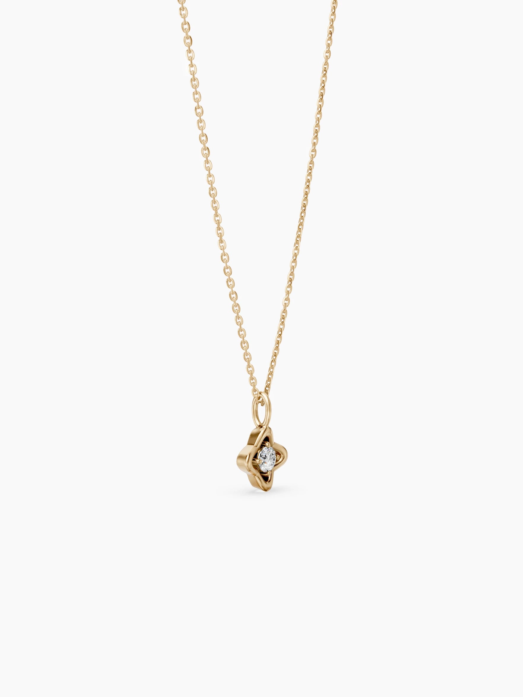 Petal Diamond Necklace