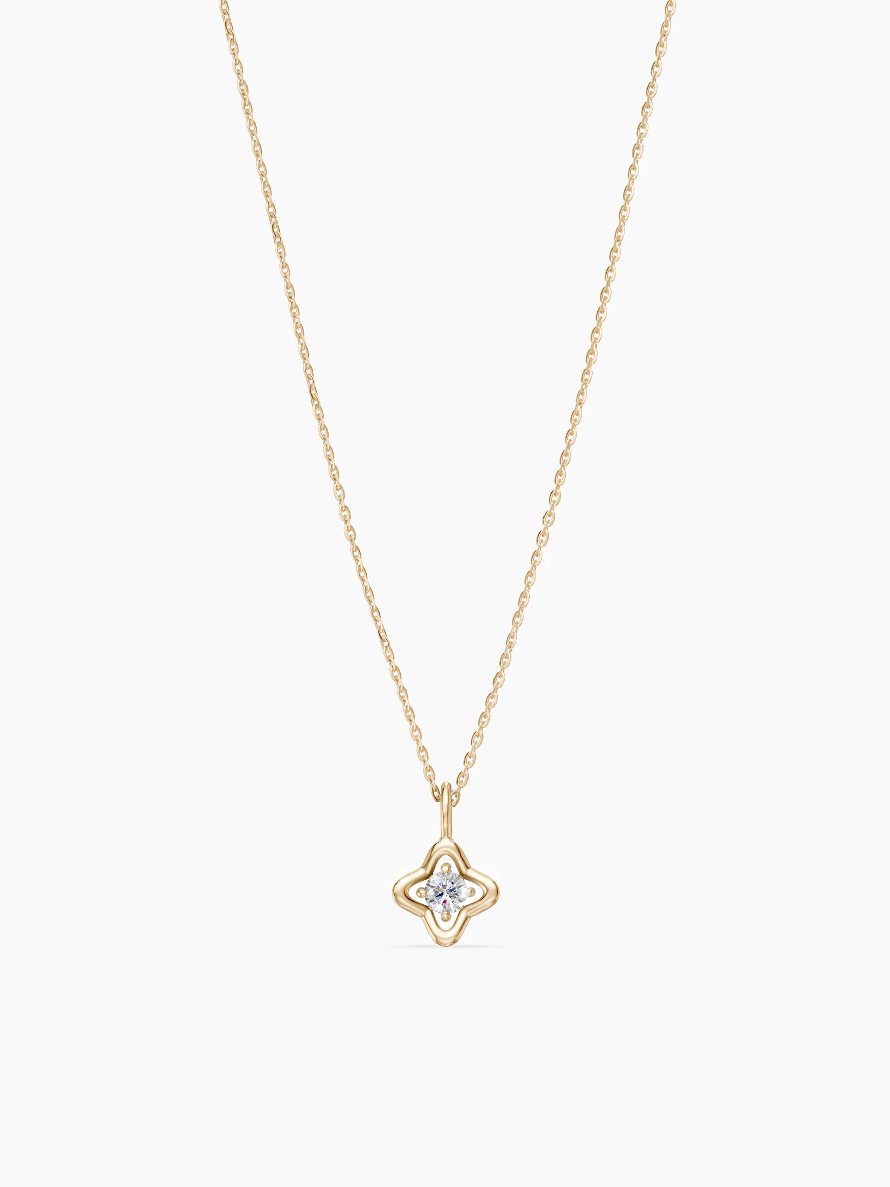 Petal Diamond Necklace