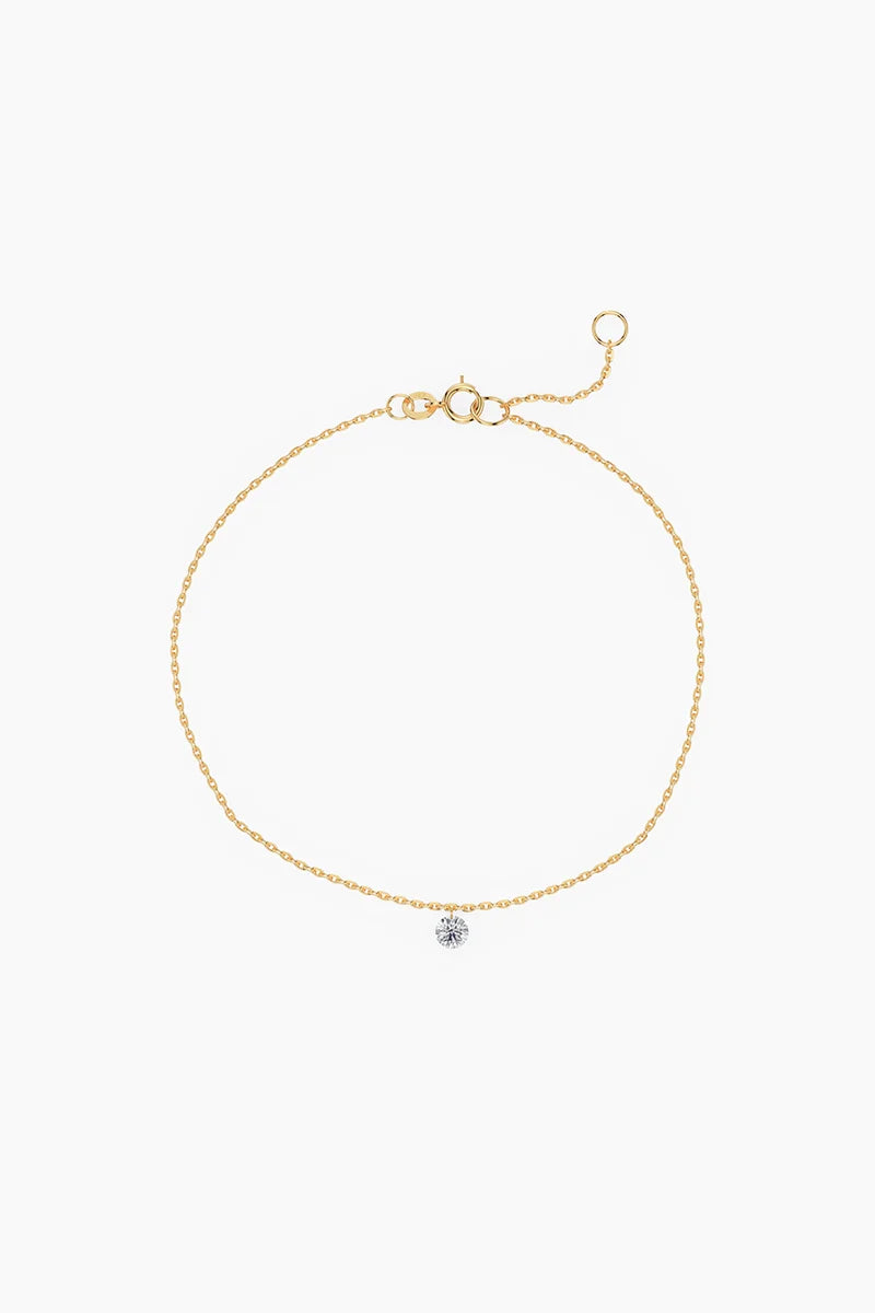Quiet Spark Diamond Bracelet in Yellow Gold