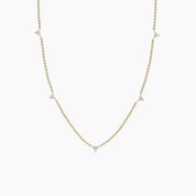 Alinéa Trio Diamond Station Necklace