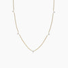 Alinéa Trio Diamond Station Necklace