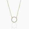 Circle Diamond Necklace