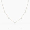 Alinéa Gold Diamond Station Necklace I